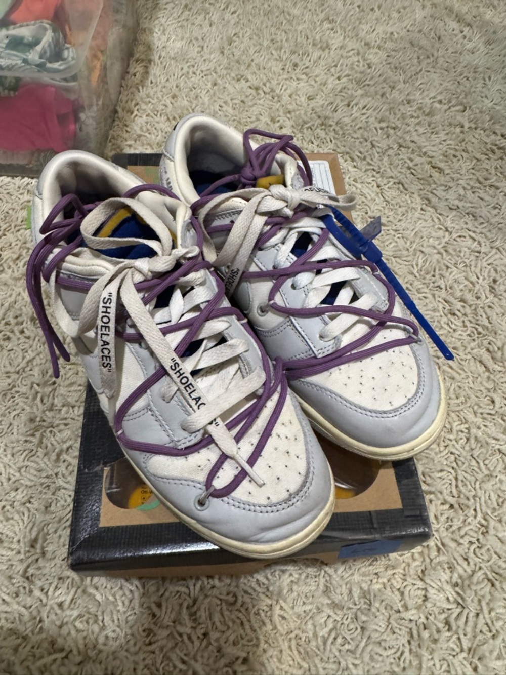 Off-White x Nike Dunk Low 'Lot 28 of 50'